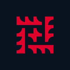 Fototapeta premium Abstract logo. Geometric abstract logos. Icon design