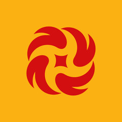 Abstract logo. Geometric abstract logos. Icon design