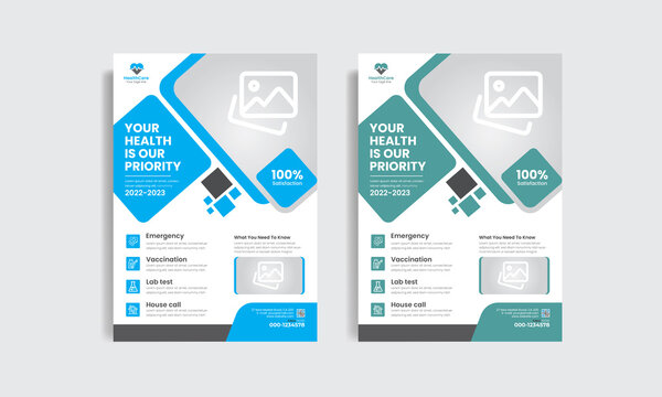 Medical Health Care Flyer Template