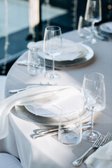 Wedding table decoration. Wedding flowers. Wedding cards. Invitation cards.