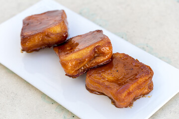 Torrijas postre para la época de Semana Santa.