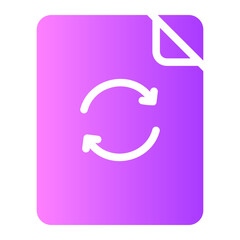file gradient icon