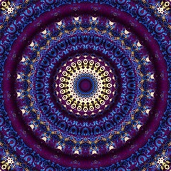 Abstract geometrical background. Ornamental symmetric pattern