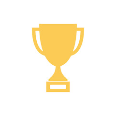 trophy icon vector symbol illustration