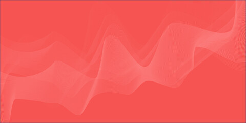 Abstract background with pink  color and mash wave line design . Modern similar and geometric Soft red color blurred watercolor abstract background.