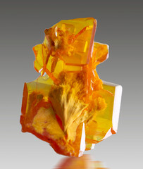 .wulfenite mineral specimen stone rock geology gem crystal