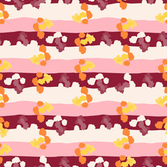 Camouflage seamless pattern. Irregular shapes endless wallpaper. Abstract animal print.