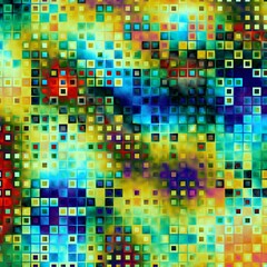 Digital fractal pattern. Abstract background.