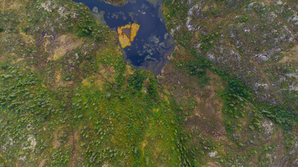 Norwegian nature from above 