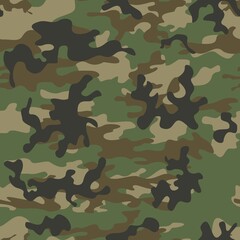 Fototapeta premium Fashionable camouflage, vector texture for textile.