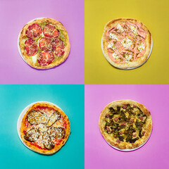 pizza, bufala, pomodoro, italia, napoli, napoletana, bel paese, roma, romana, bassa, sottile, cornicione, arrostita, alimento, cacio, pasti, italiano, cena, pomodori, colore, colorato, primario, sinte