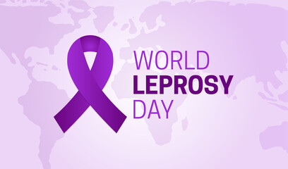 World Leprosy Day Banner Illustration