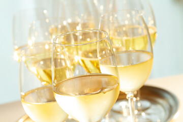 Weinglässer Weißwein Weinglas