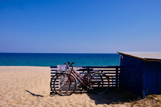 Biciclette al mare - Calabria - Italia
