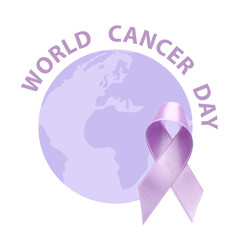 Awareness banner for World Cancer Day