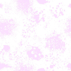 Fototapeta na wymiar Seamless background pink blobs of paint. Vector illustration
