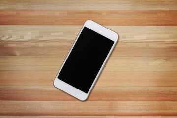 Modern blank screen mobile phone