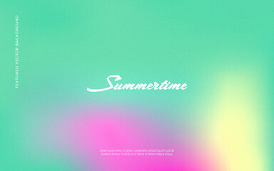 Abstract colourful grain textured gradient background for web