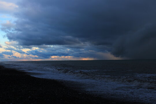 storm over the sea © BAS
