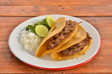 Barbacoa Stule Tacos Mexican Food