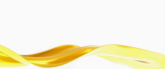 Gold silk fabric 3d premium