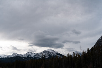 Mountains in Alberta Canada