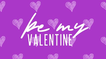  Valentine's day gift cart with be my valentine text. Love related items. Home decoration printable.