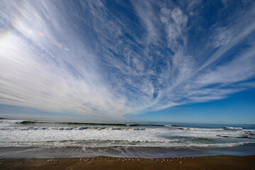 Pacific Ocean Clouds