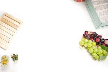 isolated, cut out, 누끼, 배경화면, background, 호두, 호두과자, 포도, 과일, 간식