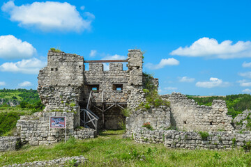 Fototapeta na wymiar Cerven Fortress ruins Veliko Tarnovo, Bulgaria