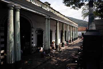 old abandoned building Honda Tolima Colombia