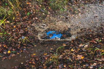 Radio controlled buggies cars race, process of  rc wireless model toy car rally off road outdoor race competition