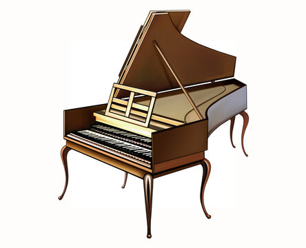harpsichord musical instrument