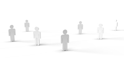 icone, persone, team, gruppo