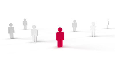 icone, persone, team, gruppo