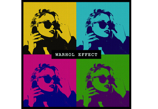 Warhol Photo Effect