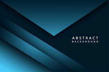 Fototapeta premium Elegant blue background geometry for banner, cover, business presentation and website
