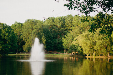 fountain in the park