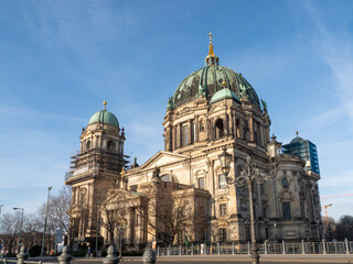 Fototapeta na wymiar Berlin Cathedral. Berlin Germany.
