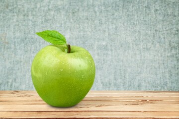 Food concept with an apple, care for the planet, respect, recycle, reduce food waste, eco living