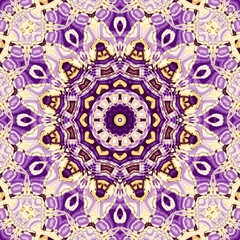 Abstract mandala background. Fractal pattern.