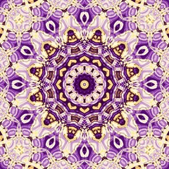 Abstract mandala background. Fractal pattern.