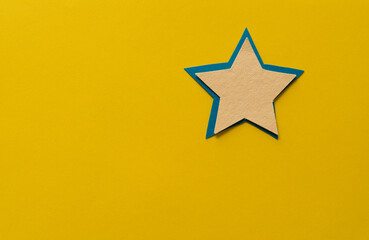 Fototapeta premium star on a colorful background