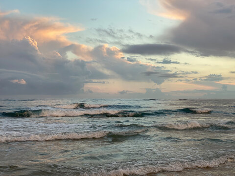 clouds over the sea © Sidi Idris