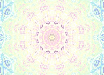 Digital fractal pattern. Abstract background.