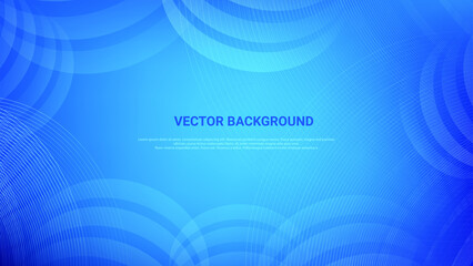 abstract vector background bg circular lines curves light blue