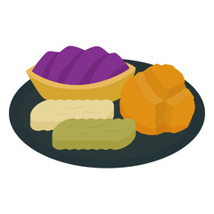 沖縄土産のお菓子のイラスト