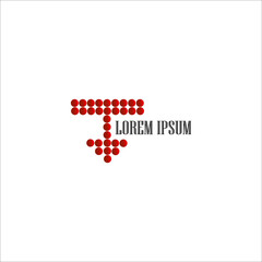 Modern creative T Logo Design and template