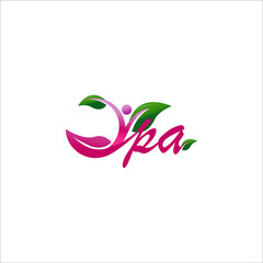 illustration of female logo, Wellness, Spa logo