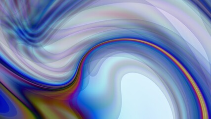 Abstract wavy uturistic image. Horizontal background with aspect ratio 16 : 9